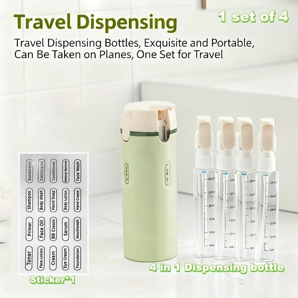 4-in-1 Emulsion Travel Bottle