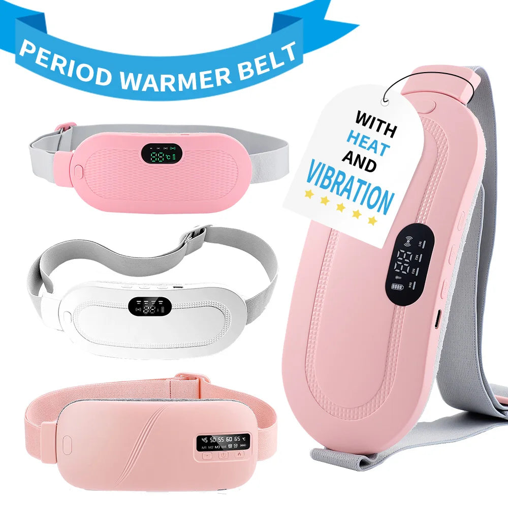 Electric Heating Pad Menstrual Cramp Massager
