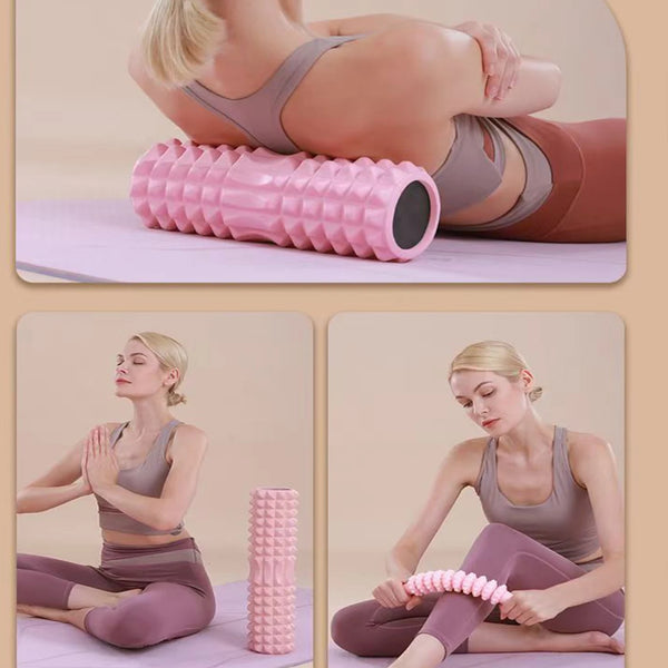 High-Density Crescent Foam Roller – Restore & Align 🧘‍♂️✨