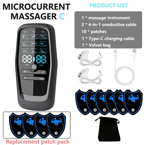 Professional EMS/TENS Muscle Stimulator ⚡