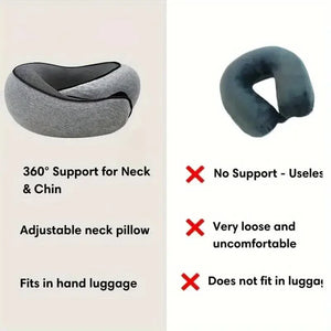 U-shaped Snail Style Travel Pillow