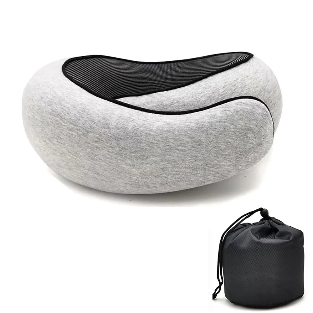 U-shaped Snail Style Travel Pillow